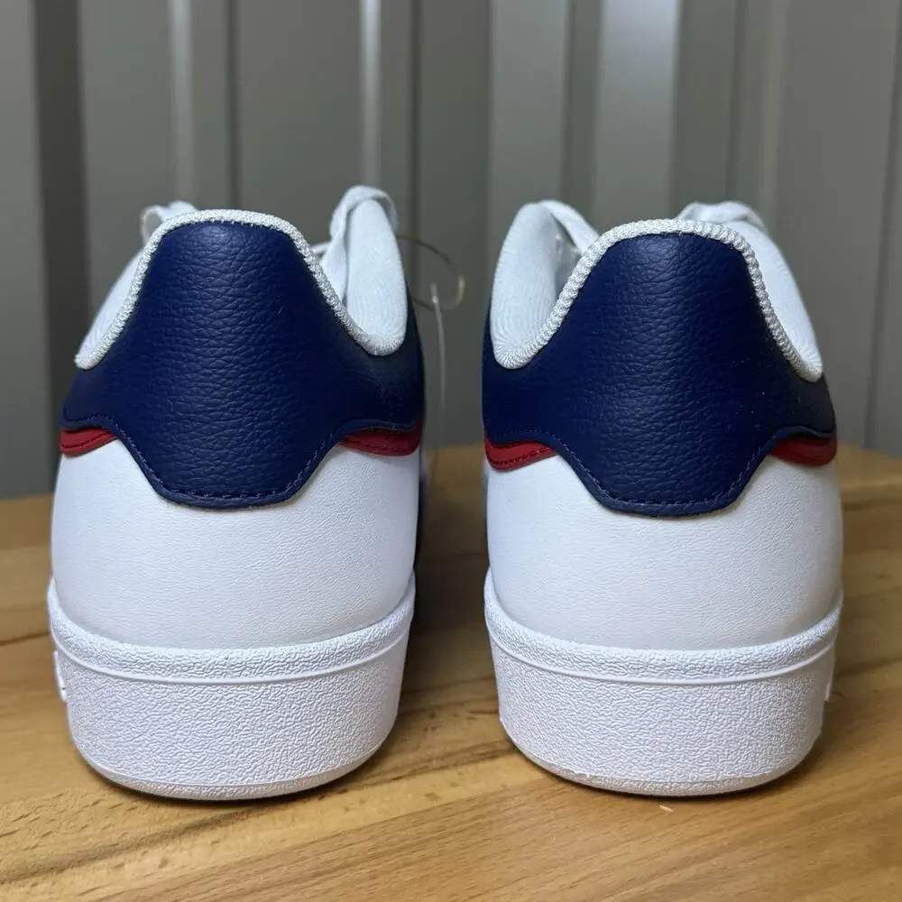 adidas Hoops 4.0 White Navy Red Men Size 9 Women Size 10 JQ9986 NIB